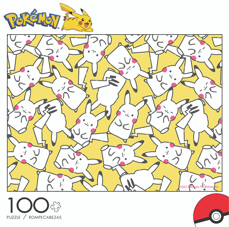 buffalo-games-pok-mon-pikachu-pattern-100-teile-puzzle-kinder image 1