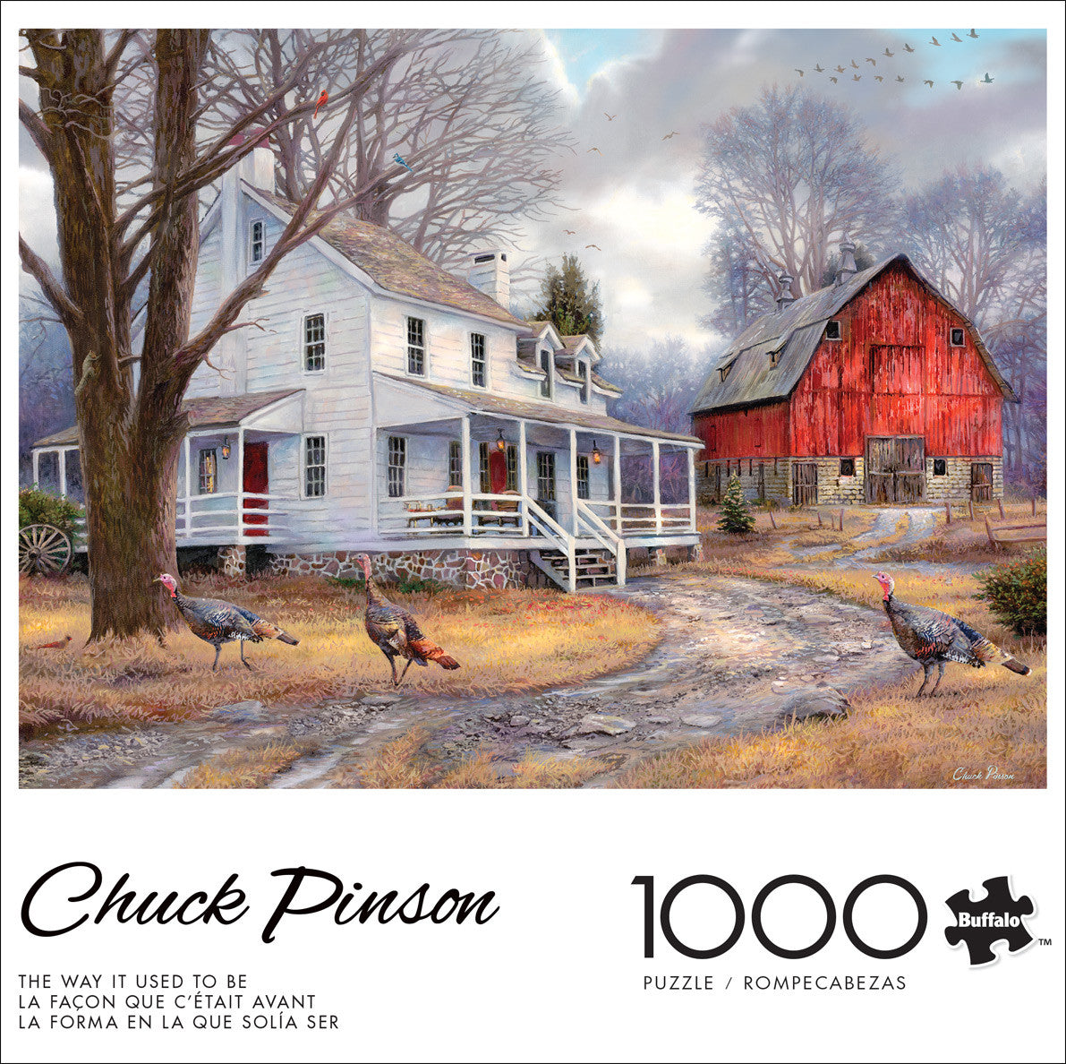 buffalo-games-the-way-it-used-to-be-puzzle-1000-teile-bauernhof image 2