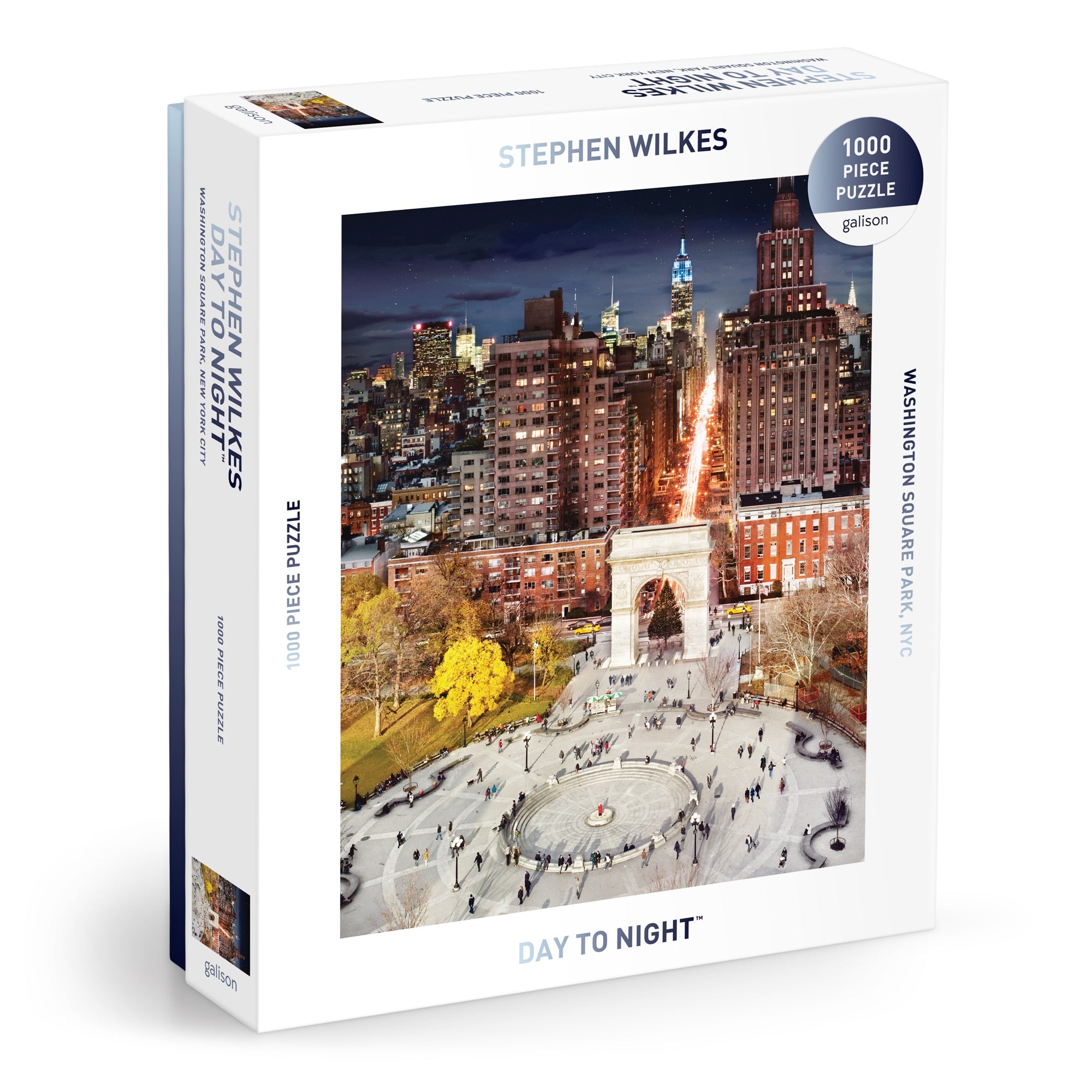 galison-day-to-night-washington-square-puzzle-1000-teile-nyc image 1