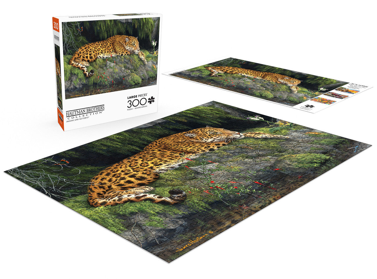 buffalo-games-hautman-jaguar-butterfly-puzzle-300-teile-tiermotiv image 3
