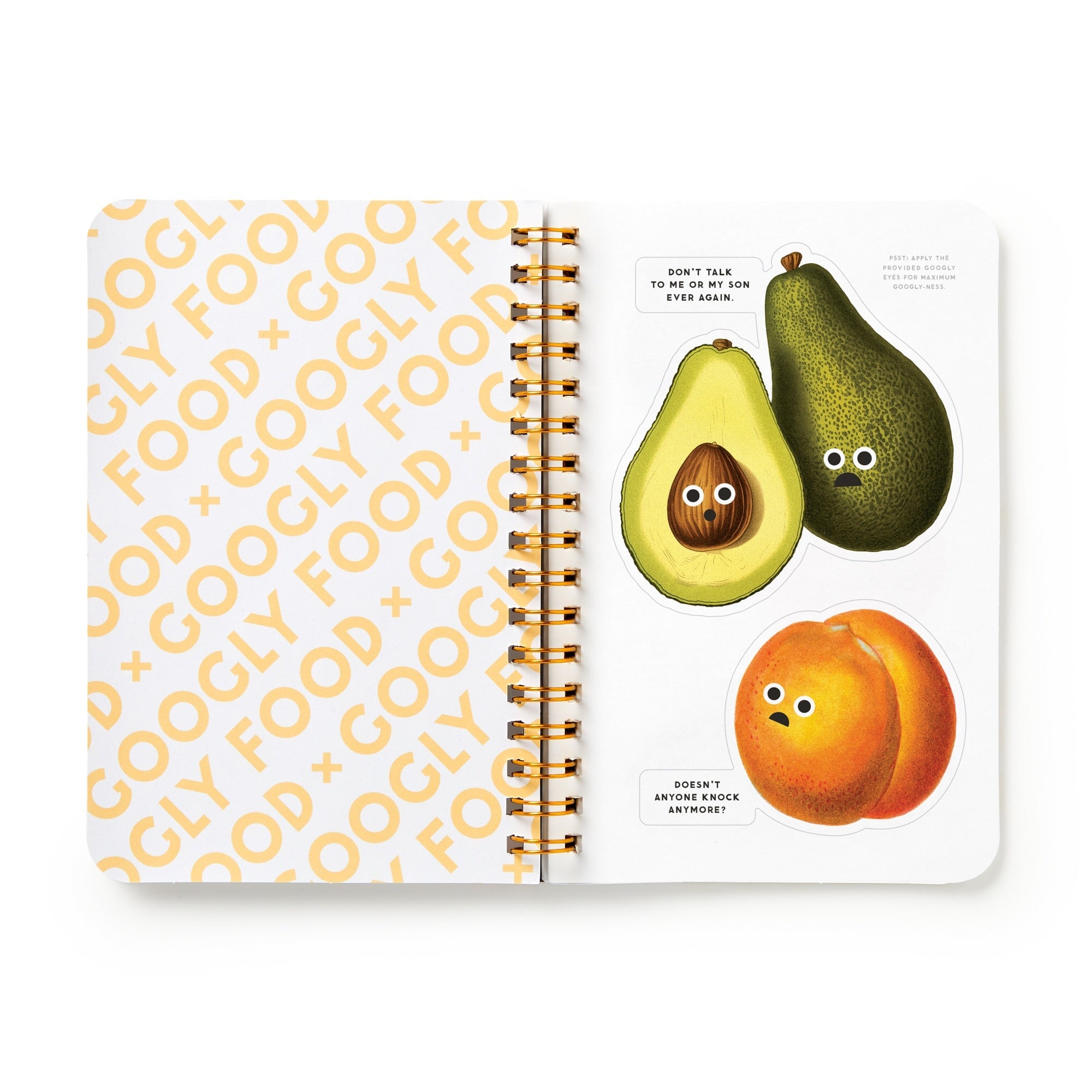 galison-googly-food-stickerbuch-mit-wackelaugen image 8