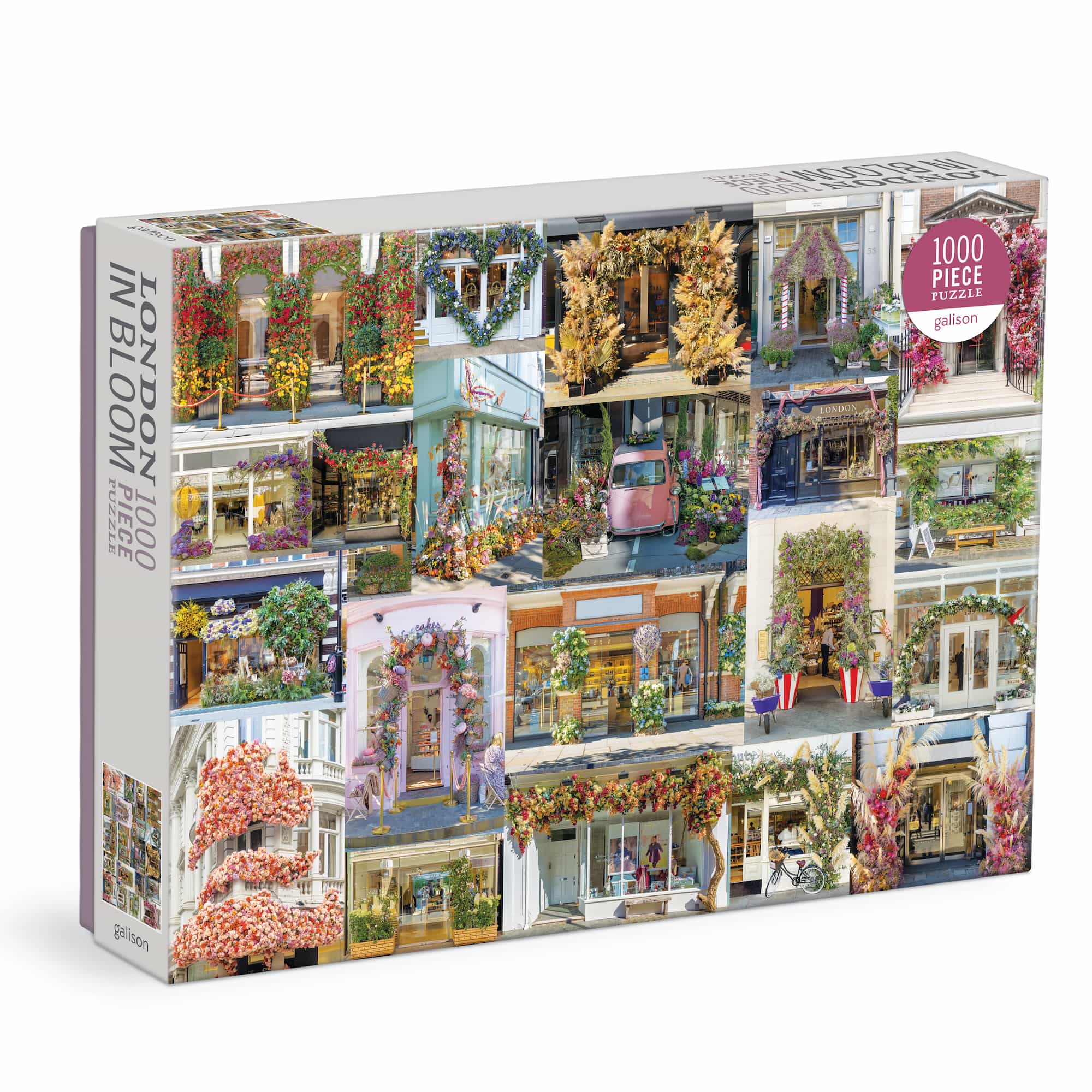 galison-jigsaw-puzzles-london-in-bloom-1000-teile-puzzle-blumen image 1