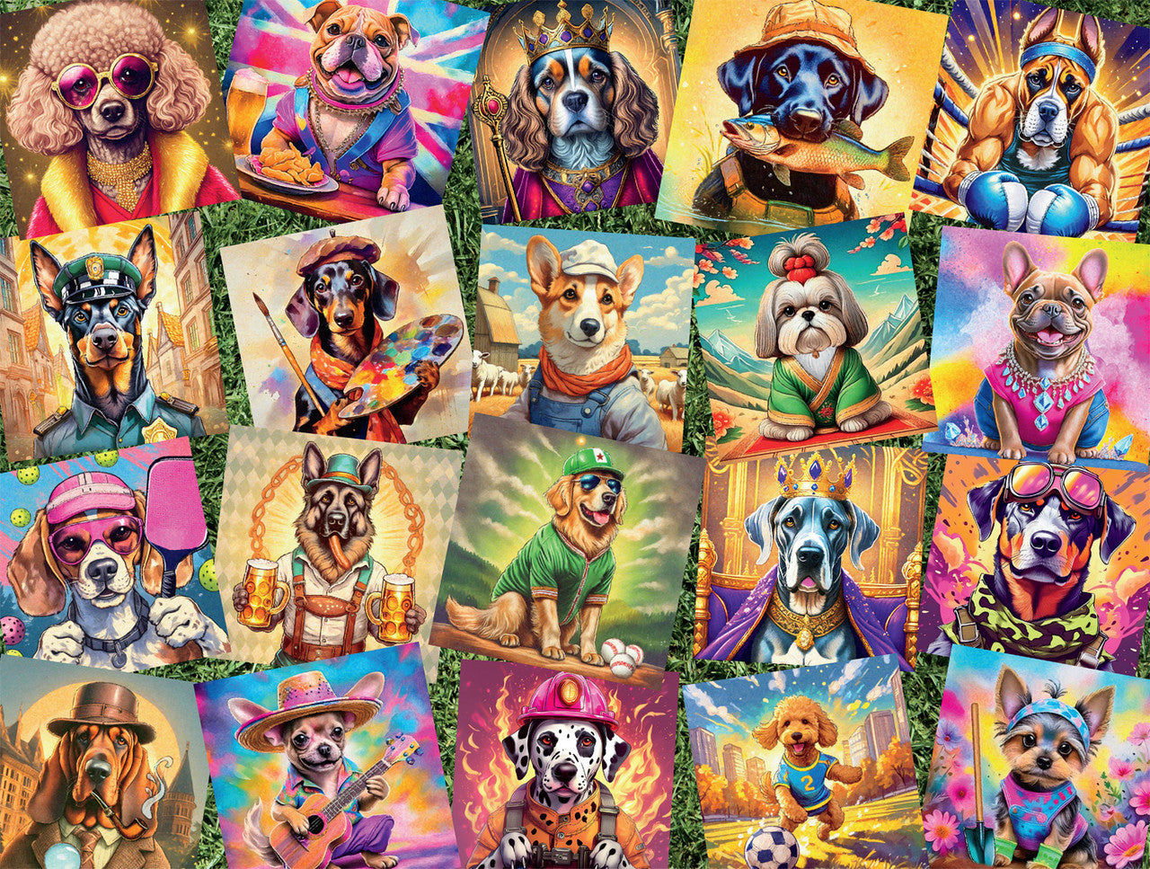 buffalo-games-who-s-your-doggy-750-teile-puzzle-hunde image 1