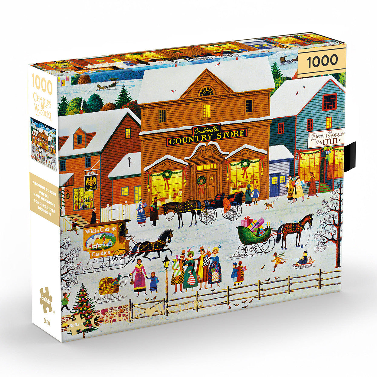 buffalo-games-wysocki-cauldwell-s-country-store-puzzle-1000-teile-winter image 3
