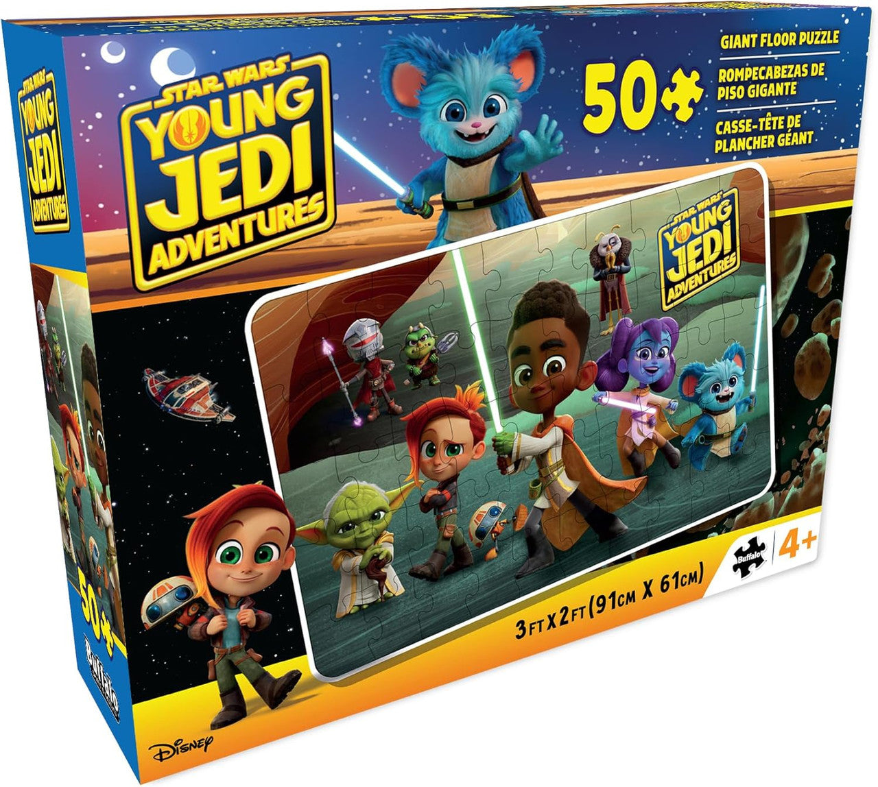buffalo-games-star-wars-young-jedi-bodenpuzzle-50-teile-jumbo image 4