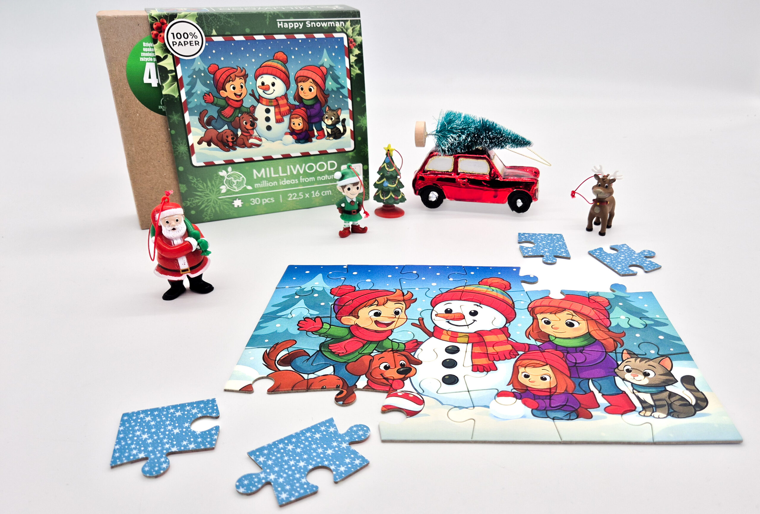 milliwood-happy-snowman-puzzle-30-teile-weihnachten-fsc image 6