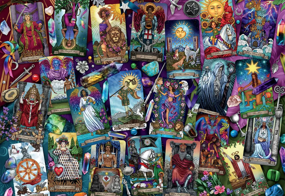 buffalo-games-luminous-tarot-puzzle-2000-teile-brigid-ashwood image 1