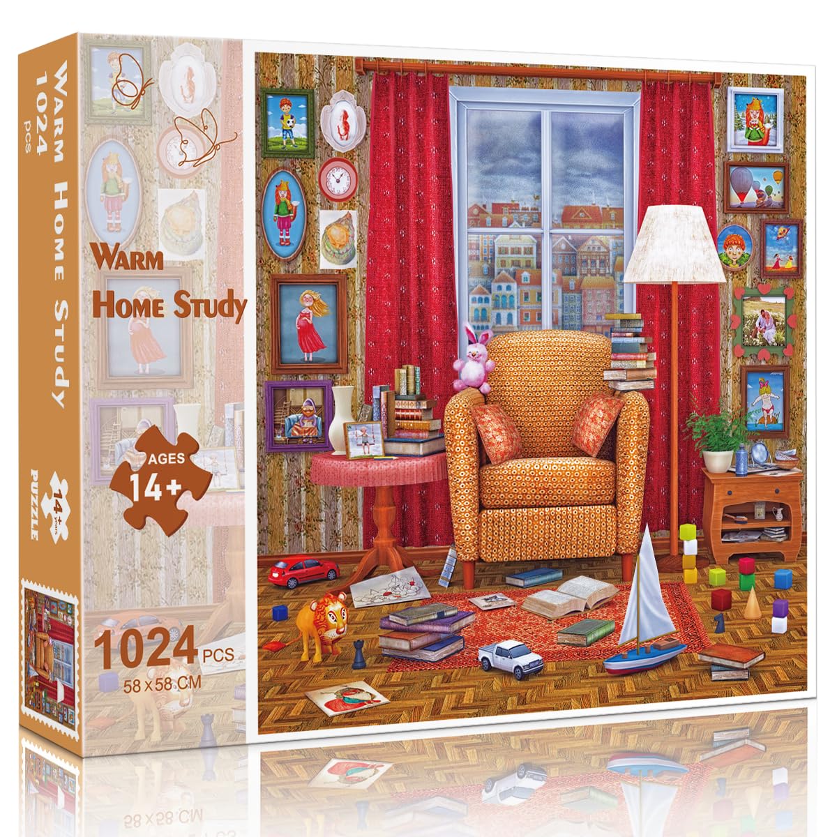 huadada-gem-tliches-zimmer-puzzle-1024-teile-50x50-cm image 5