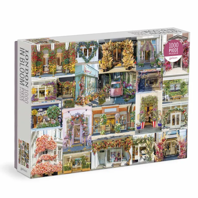 galison-jigsaw-puzzles-london-in-bloom-1000-teile-puzzle-blumen image 1