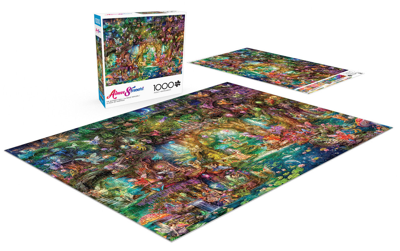 buffalo-games-butterfly-ball-puzzle-1000-teile-fantasy-feen image 3
