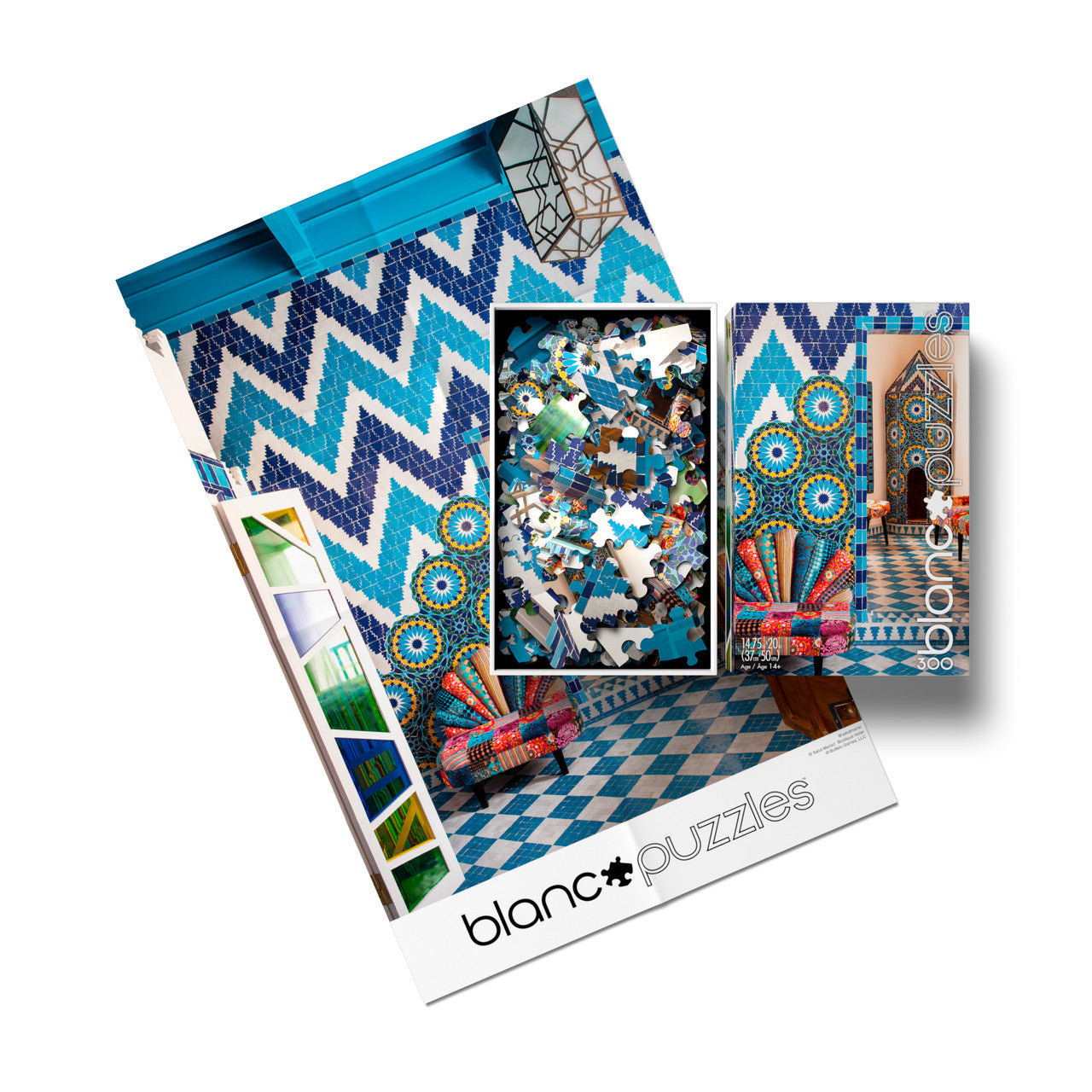 buffalo-games-blanc-moroccan-tiles-300-teile-puzzle-mosaik image 4