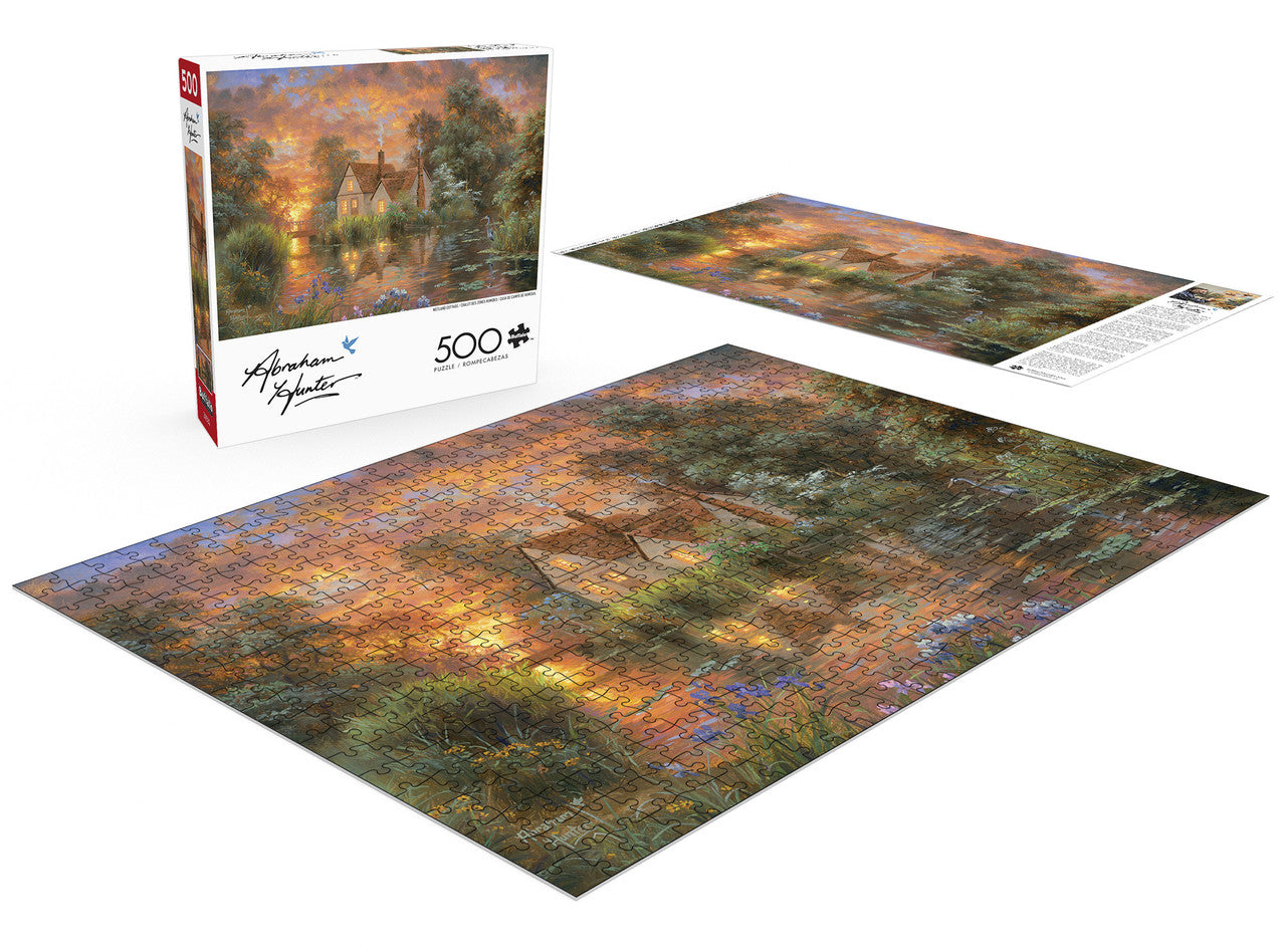 buffalo-games-abraham-hunter-wetland-cottage-puzzle-500-teile image 4