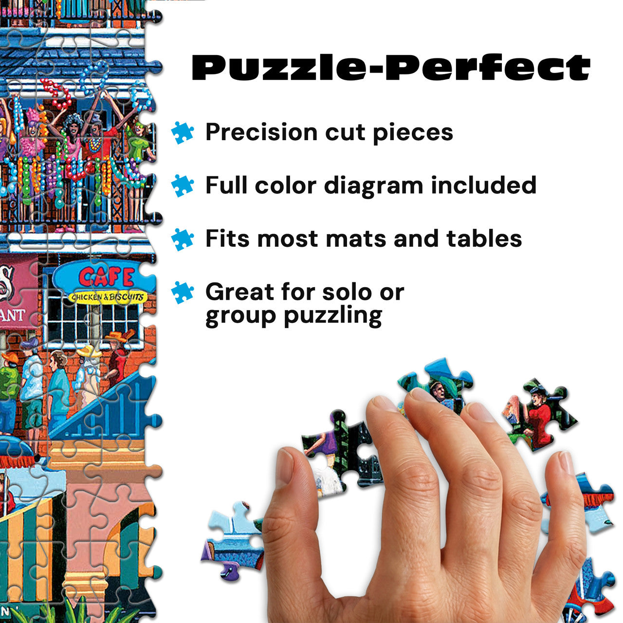 buffalo-games-dowdle-new-orleans-1000-teile-puzzle-stadt image 5