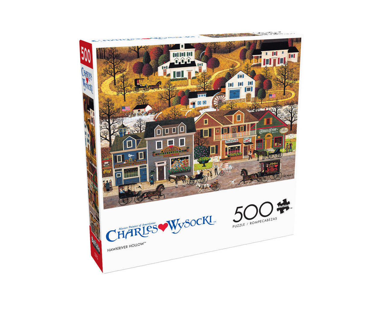 buffalo-games-charles-wysocki-hawk-river-hollow-puzzle-500teile image 4