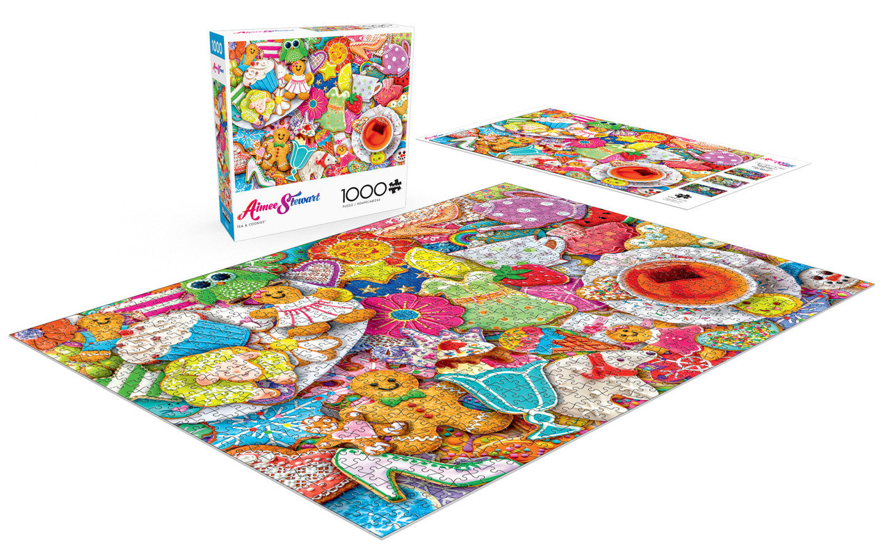 buffalo-games-aimee-stewart-tea-and-cookies-1000-teile-puzzle image 2