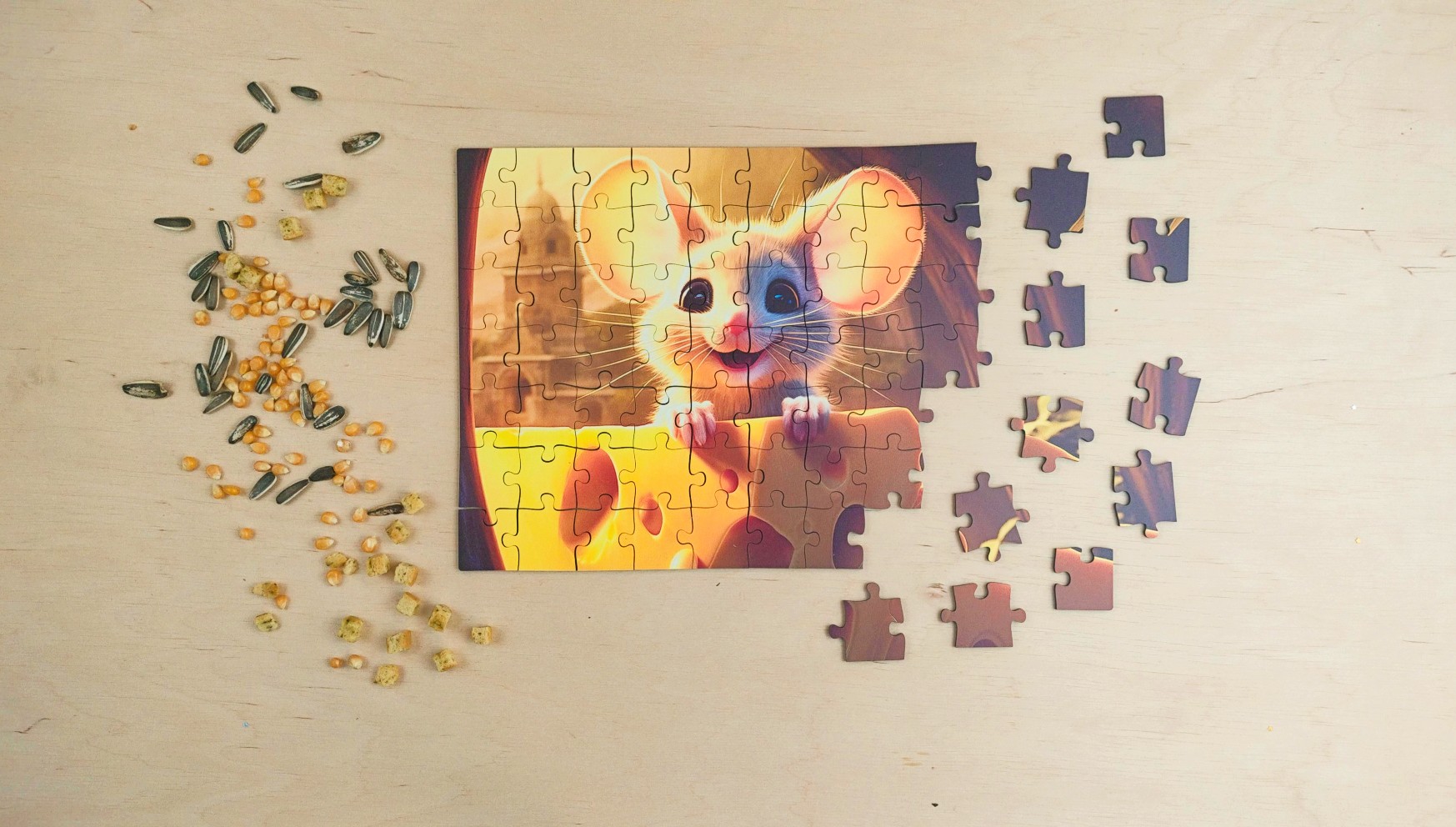 milliwood-yippie-cutie-maus-holzpuzzle-70-teile-k-se image 2