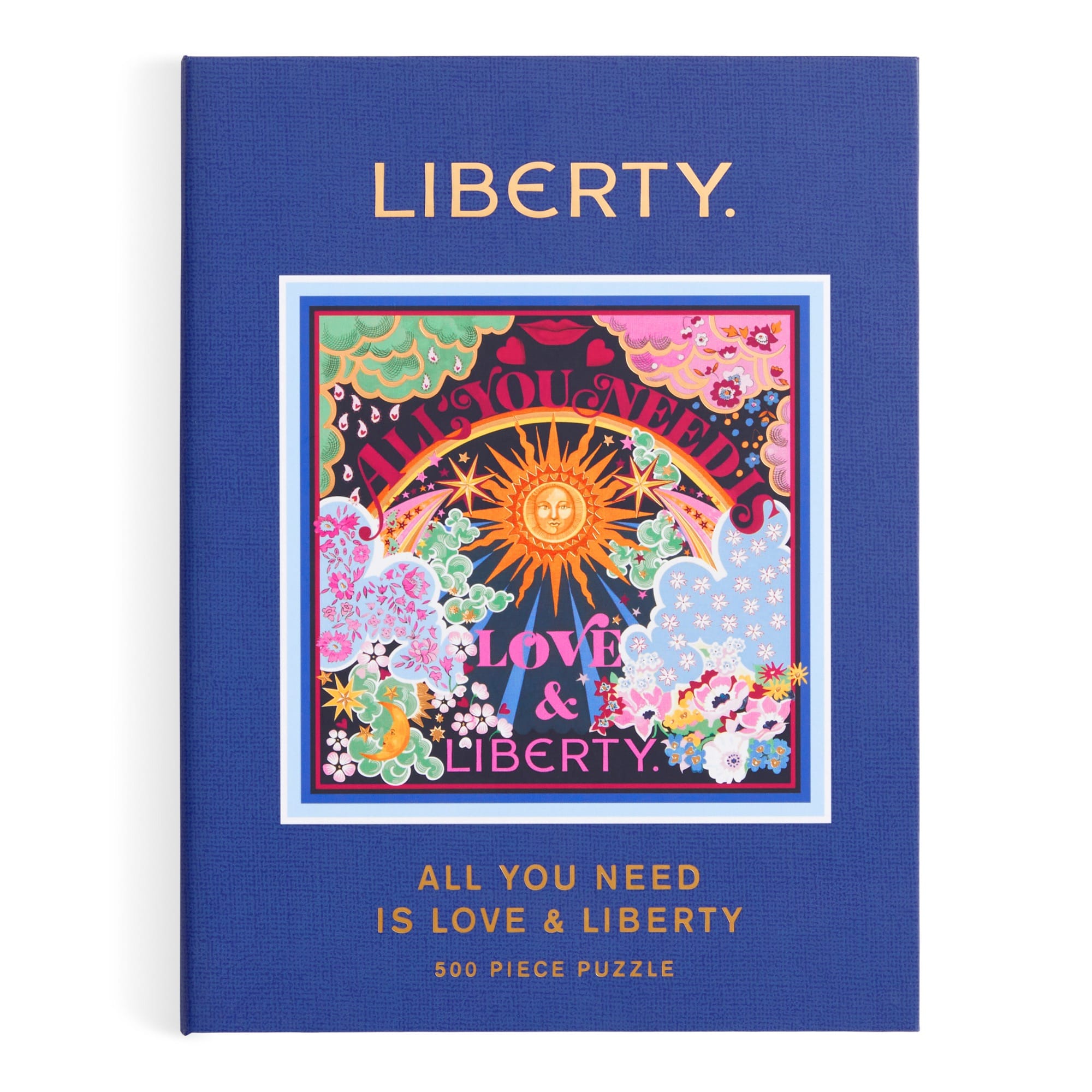 galison-liberty-all-you-need-is-love-500-teile-puzzle-buchbox image 2