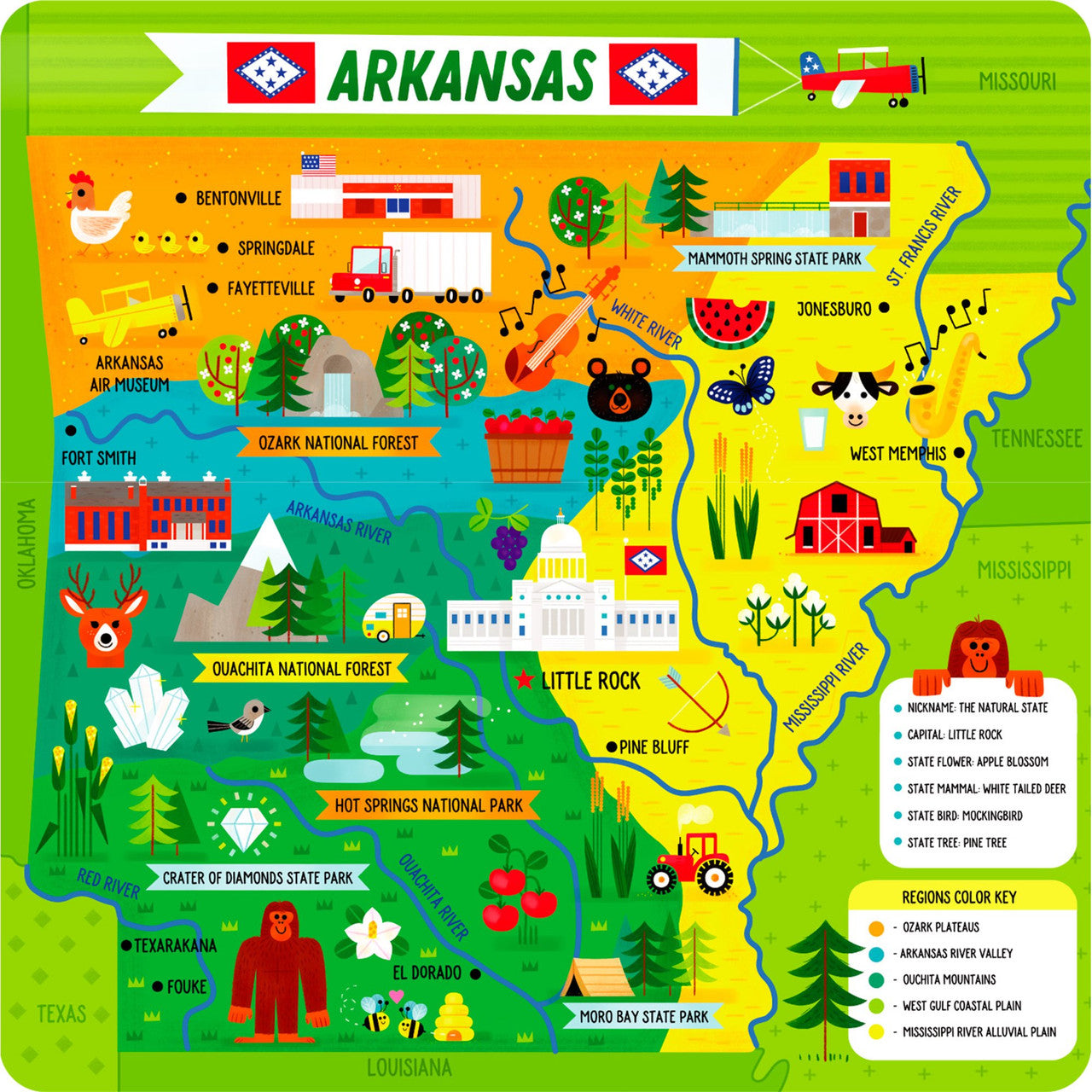 buffalo-games-arkansas-49-teile-kinderpuzzle-boden image 1