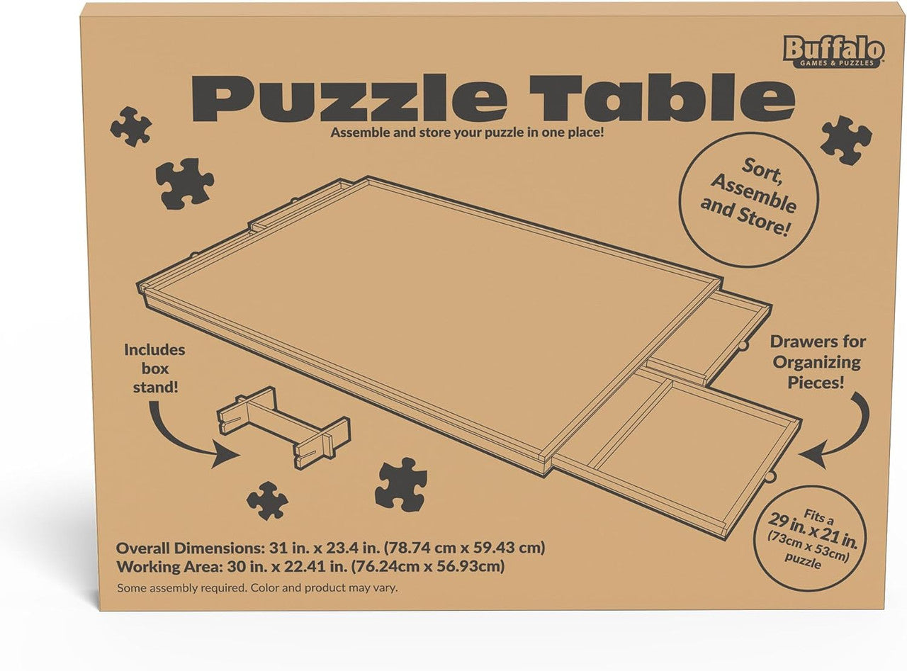 buffalo-games-puzzletisch-holz-schubladen-1000-teile image 2