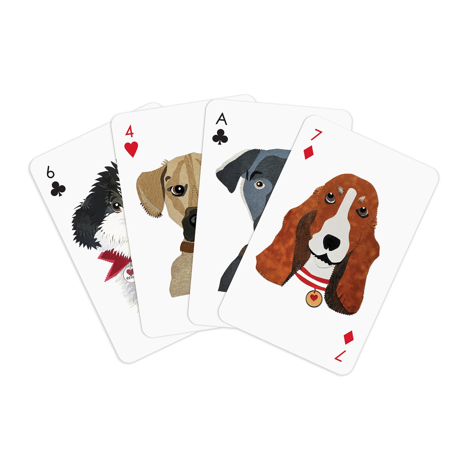 galison-paper-dogs-spielkarten-set-2-decks-hunde image 4