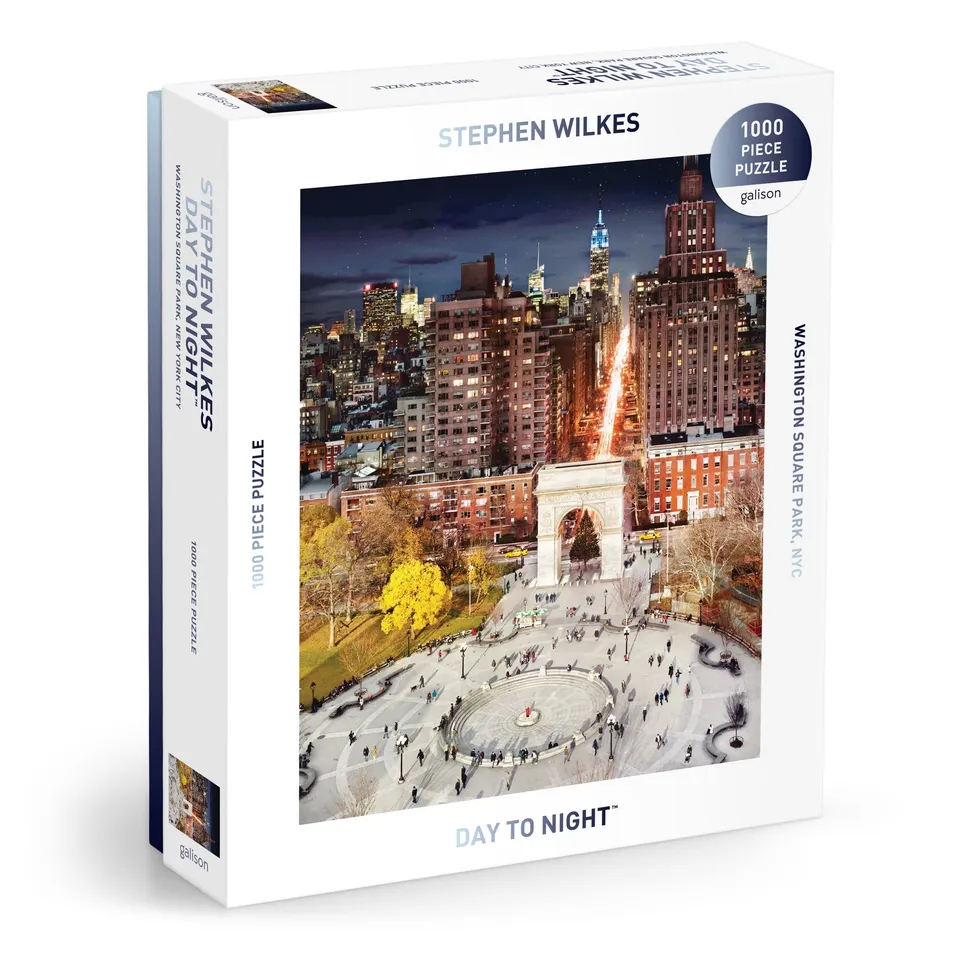 galison-day-to-night-washington-square-puzzle-1000-teile-nyc image 1
