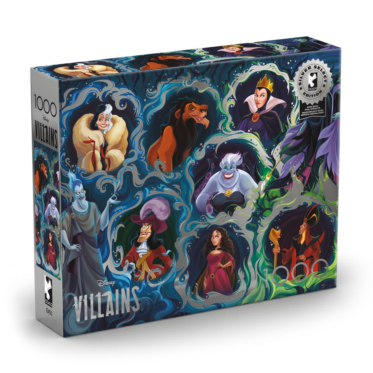 ceaco-silver-select-disney-villains-1000-teile-puzzle-b-sewichte image 2