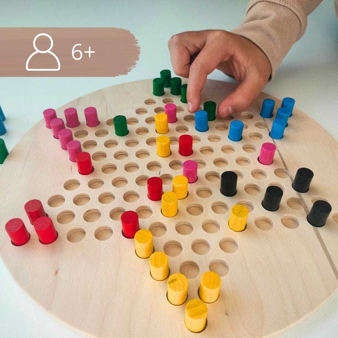milliwood-wooduplay-trylma-holzspiel-sternhalma-chinese-checkers image 5