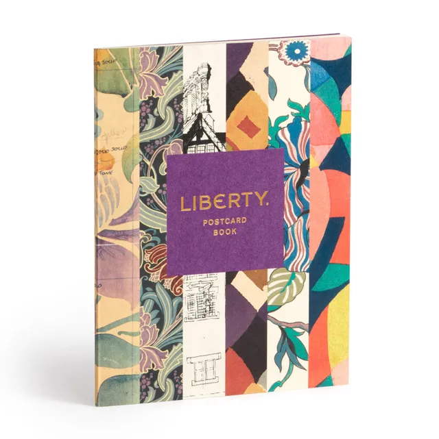 galison-liberty-postcard-book-postkartenbuch-10-karten-design image 1
