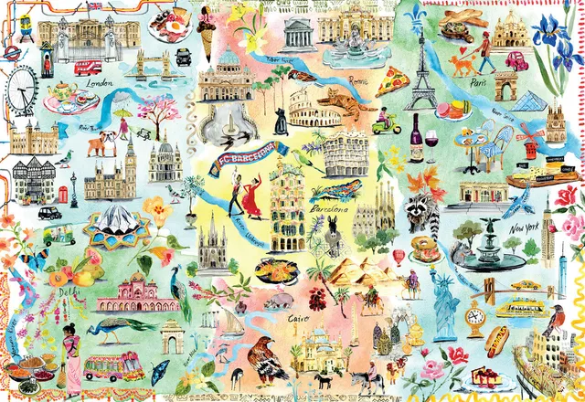 buffalo-games-large-city-map-puzzle-2000-teile-st-dte image 1