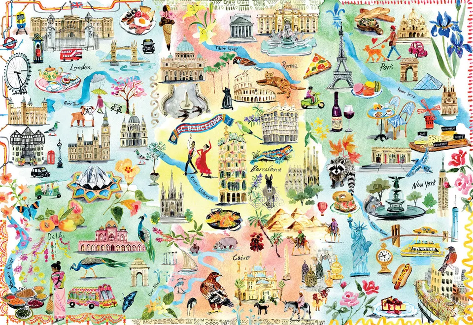 buffalo-games-large-city-map-puzzle-2000-teile-st-dte image 1