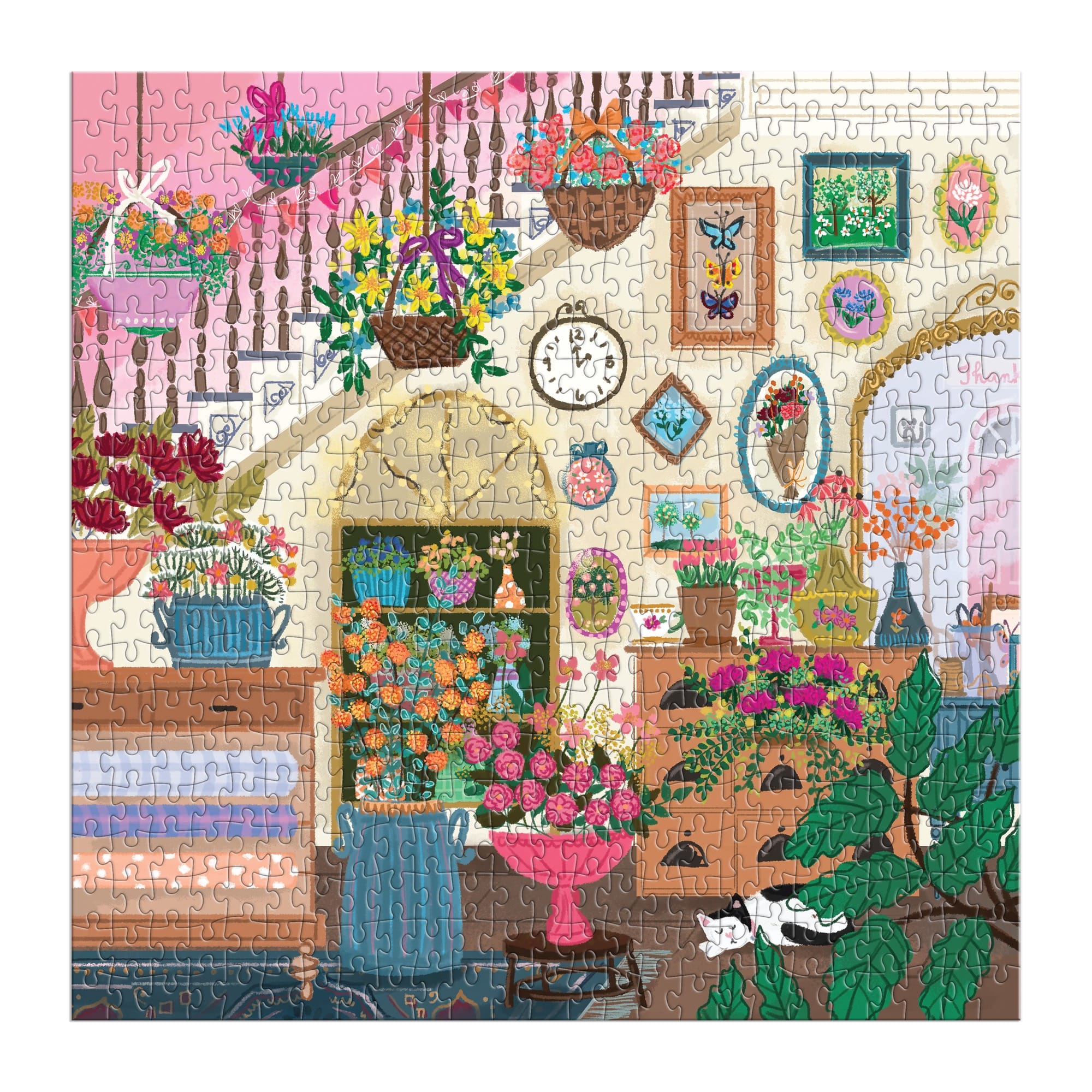 galison-joy-laforme-flower-shop-puzzle-500-teile-haus-box image 2