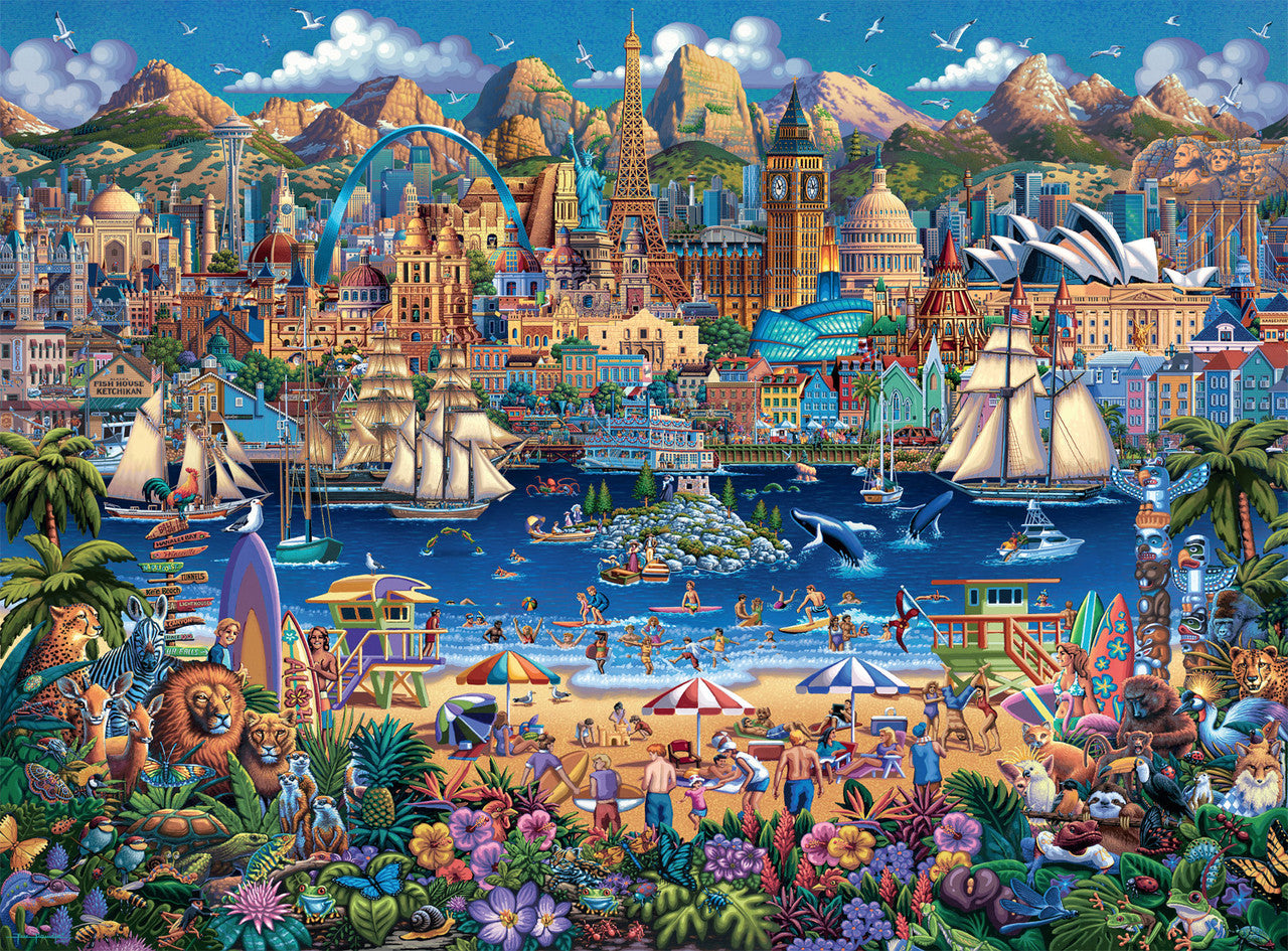 buffalo-games-eric-dowdle-world-pieces-1000-teile-puzzle image 1