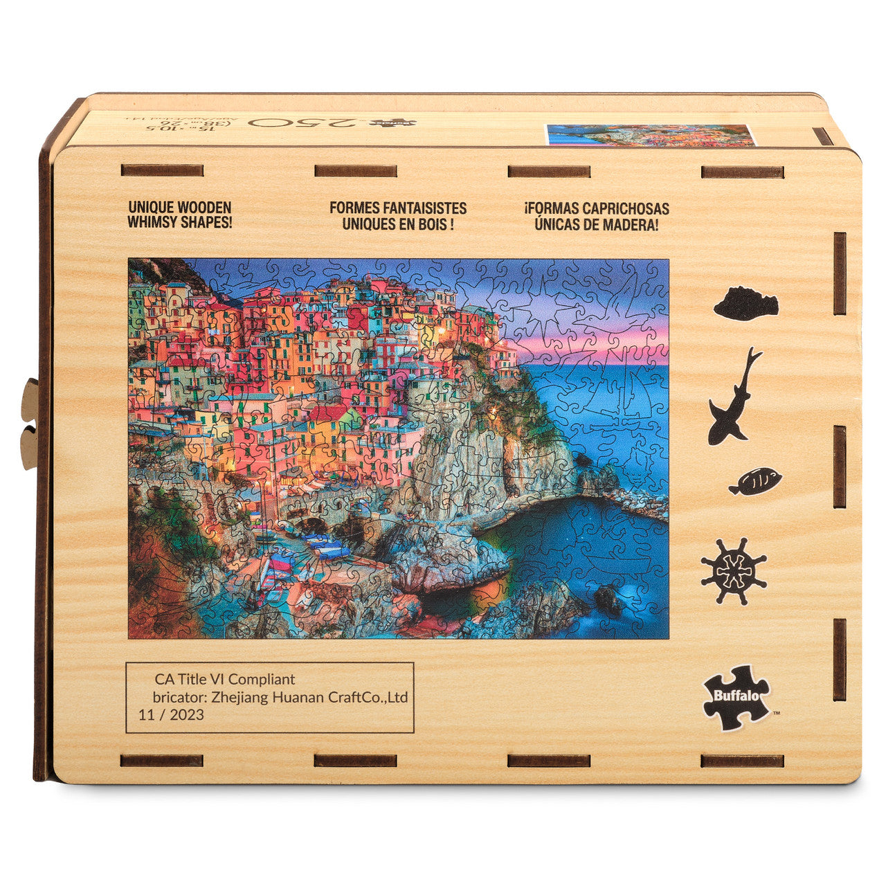 buffalo-games-cinque-terre-holzpuzzle-250-teile-whimsy image 5