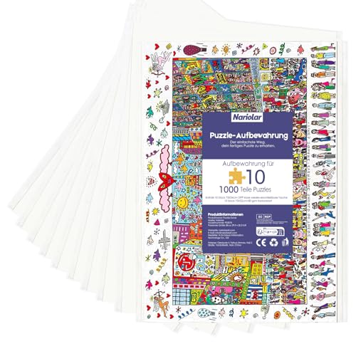 nariolar-puzzle-aufbewahrung-10-taschen-1000-teile-transparent image 7