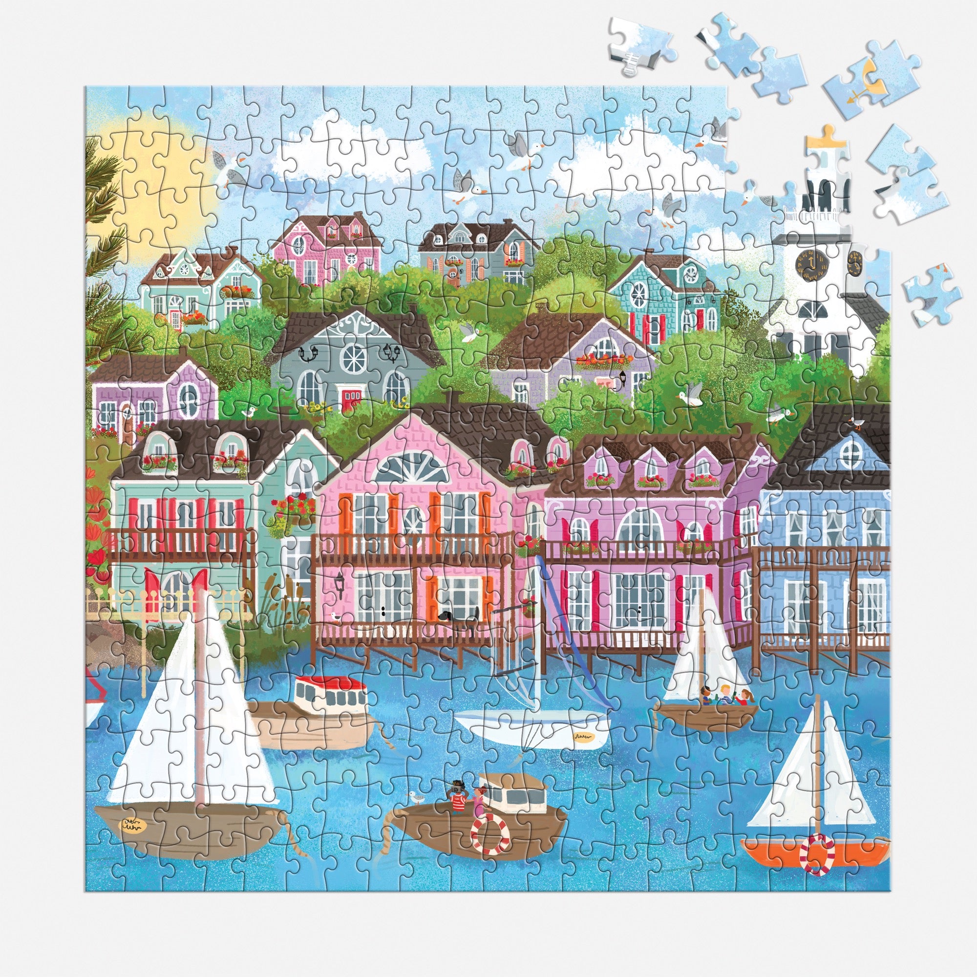 galison-harbor-by-the-sea-300-teile-puzzle-joy-laforme image 4