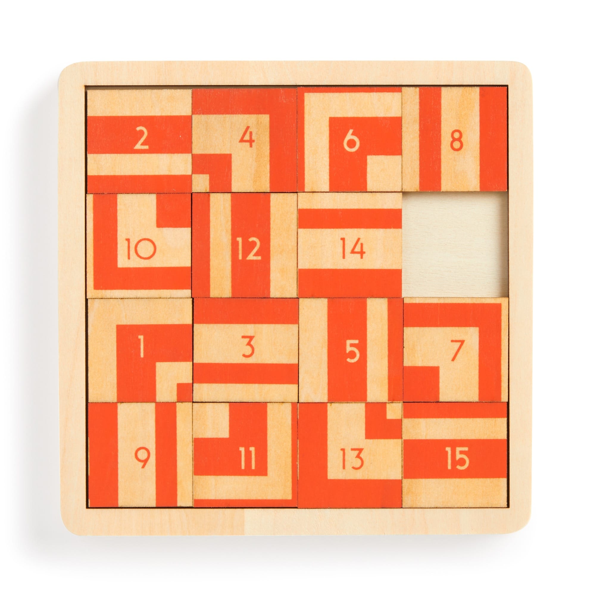 galison-wright-imperial-hotel-holzpuzzle-schiebepuzzle image 5