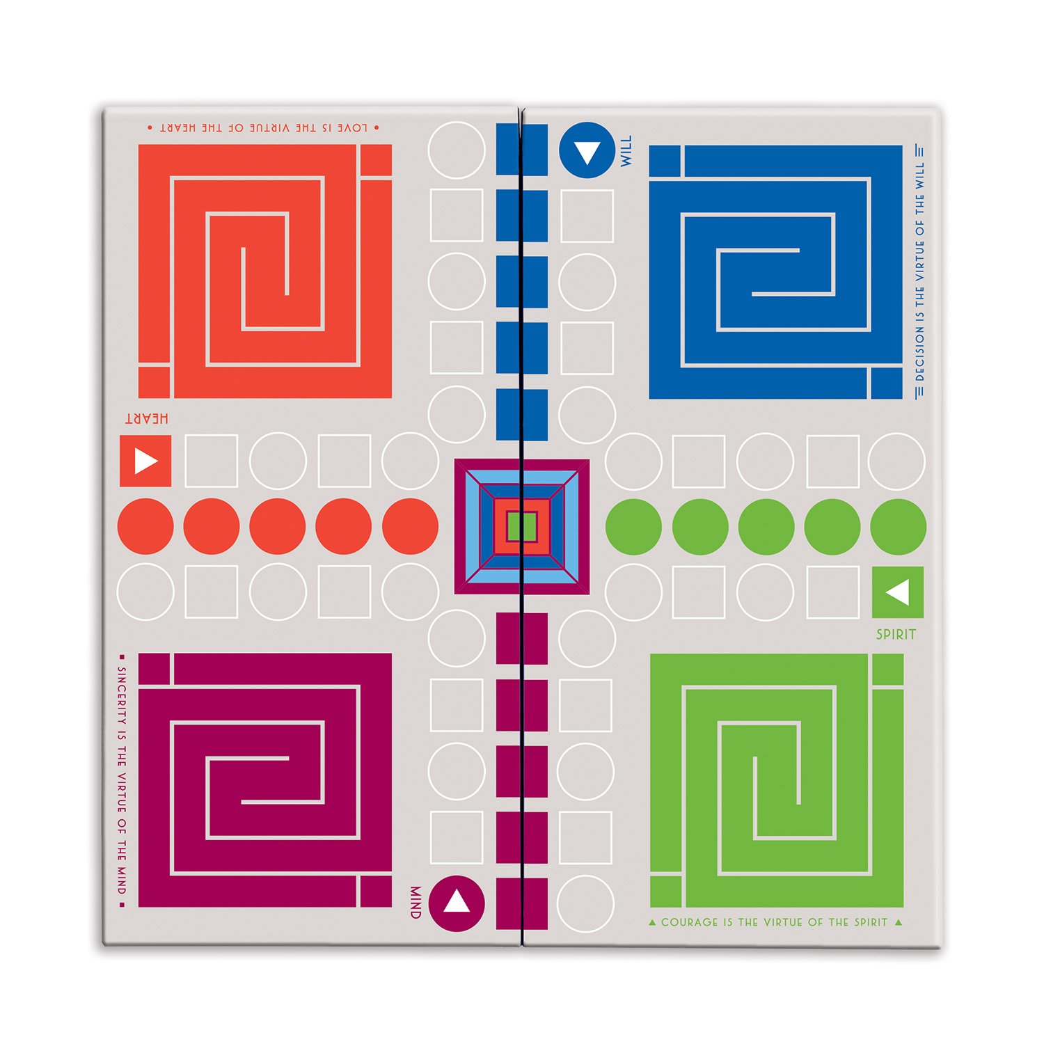 galison-frank-lloyd-wright-2-in-1-spieleset-ludo image 3
