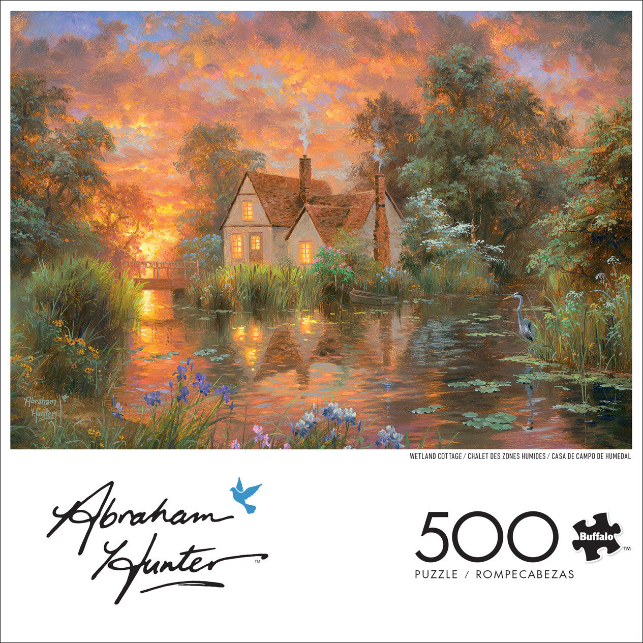 buffalo-games-abraham-hunter-wetland-cottage-puzzle-500-teile image 2