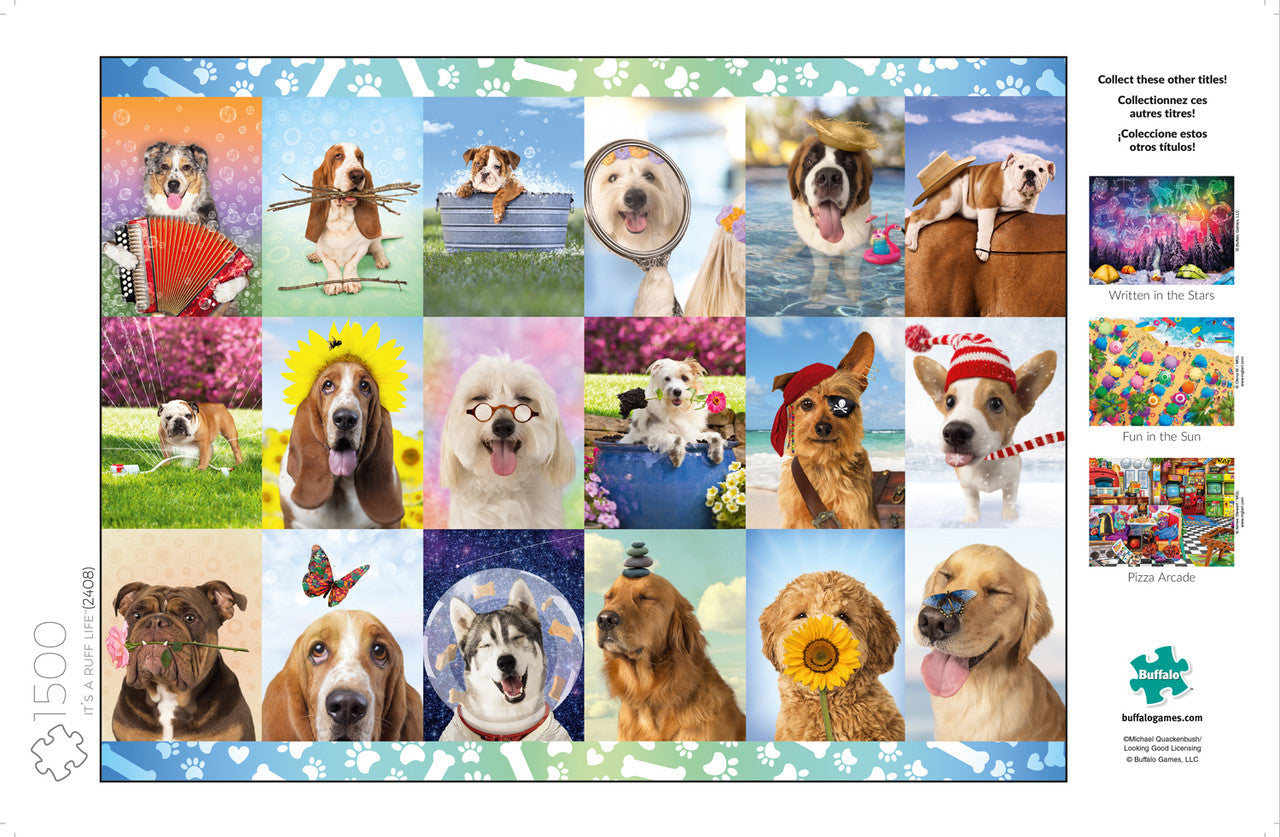 buffalo-games-its-a-ruff-life-1500-teile-puzzle-hunde image 3