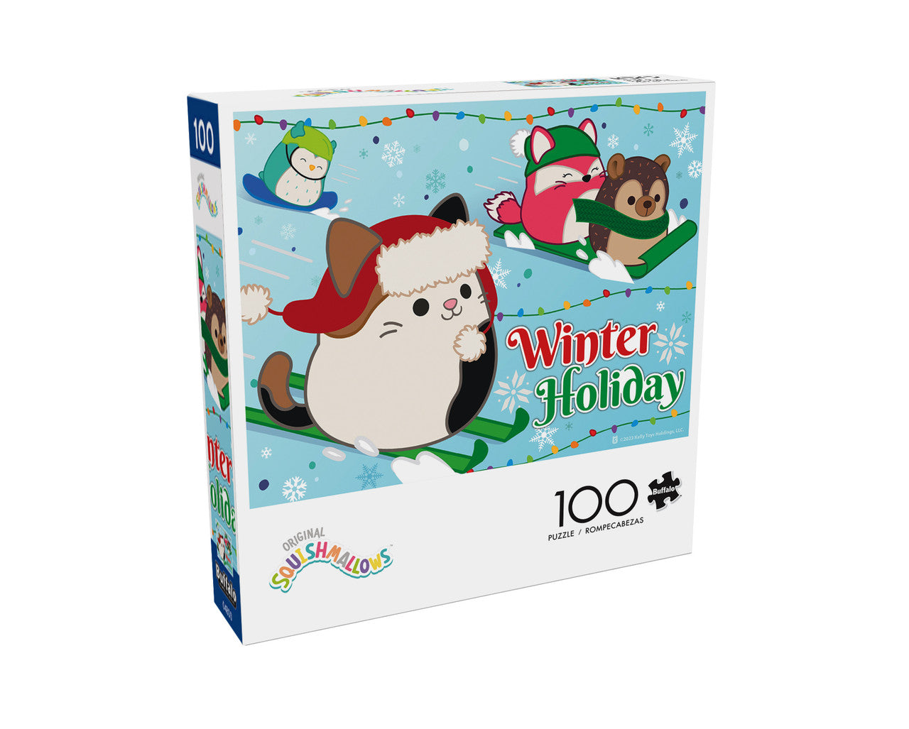 buffalo-games-squishmallow-winter-holiday-100-teile-puzzle-schnee image 2