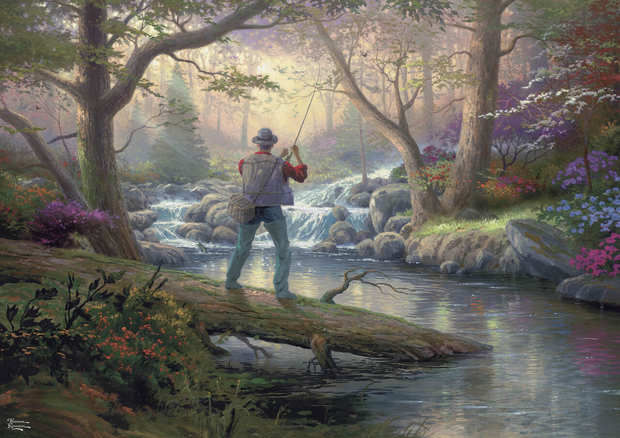 buffalo-games-gold-thomas-kinkade-500-teile-puzzle-geschenkbox image 2
