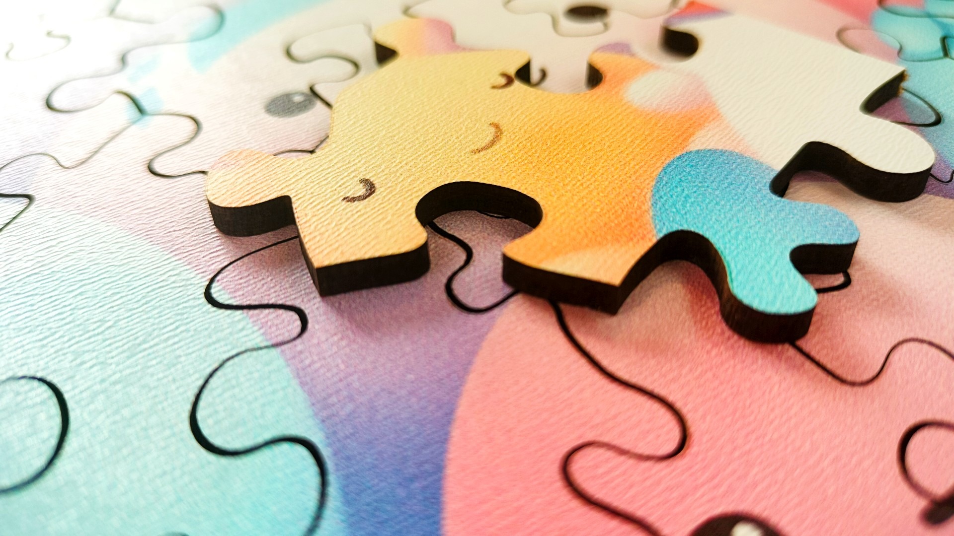 milliwood-dream-team-happy-bubbles-holzpuzzle-50-teile-pastell image 4