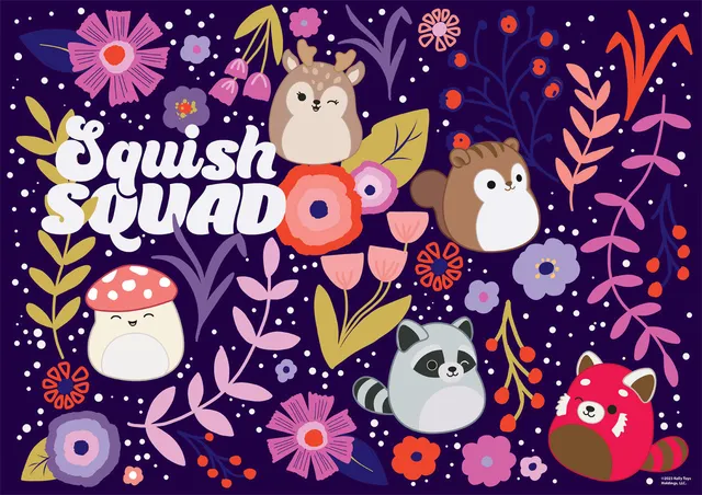 buffalo-games-squishmallow-squish-squad-500-teile-puzzle image 1
