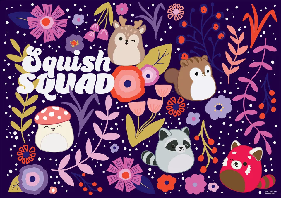 buffalo-games-squishmallow-squish-squad-500-teile-puzzle image 1