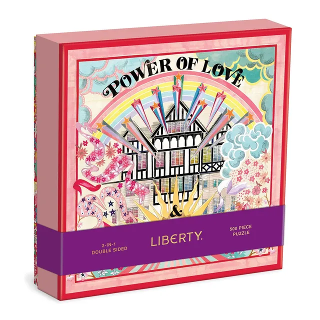 galison-liberty-power-of-love-puzzle-500-teile-doppelseitig-formteile image 1