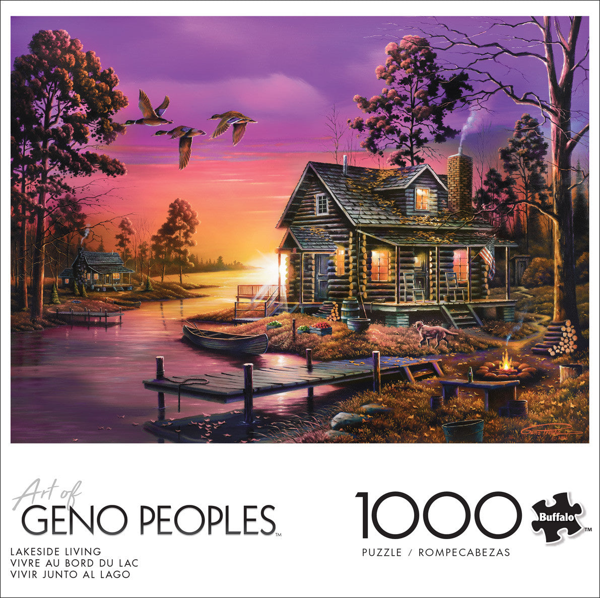 buffalo-games-jigsaw-puzzles-lakeside-living-puzzle-1000-teile image 2