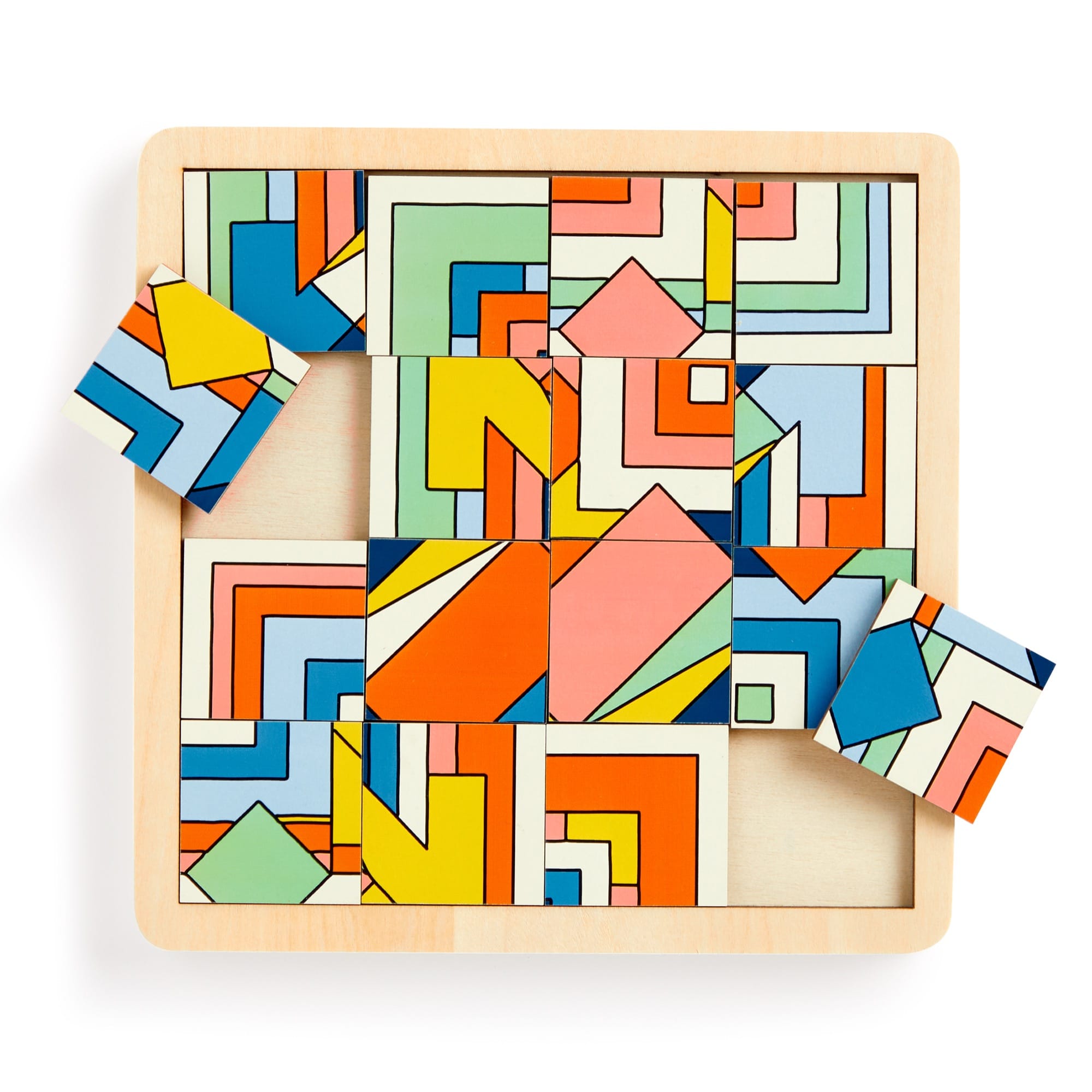 galison-wright-imperial-hotel-holzpuzzle-schiebepuzzle image 6