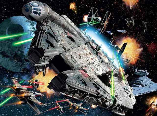 buffalo-games-star-wars-punch-it-puzzle-1000-teile-raumschiffe image 1