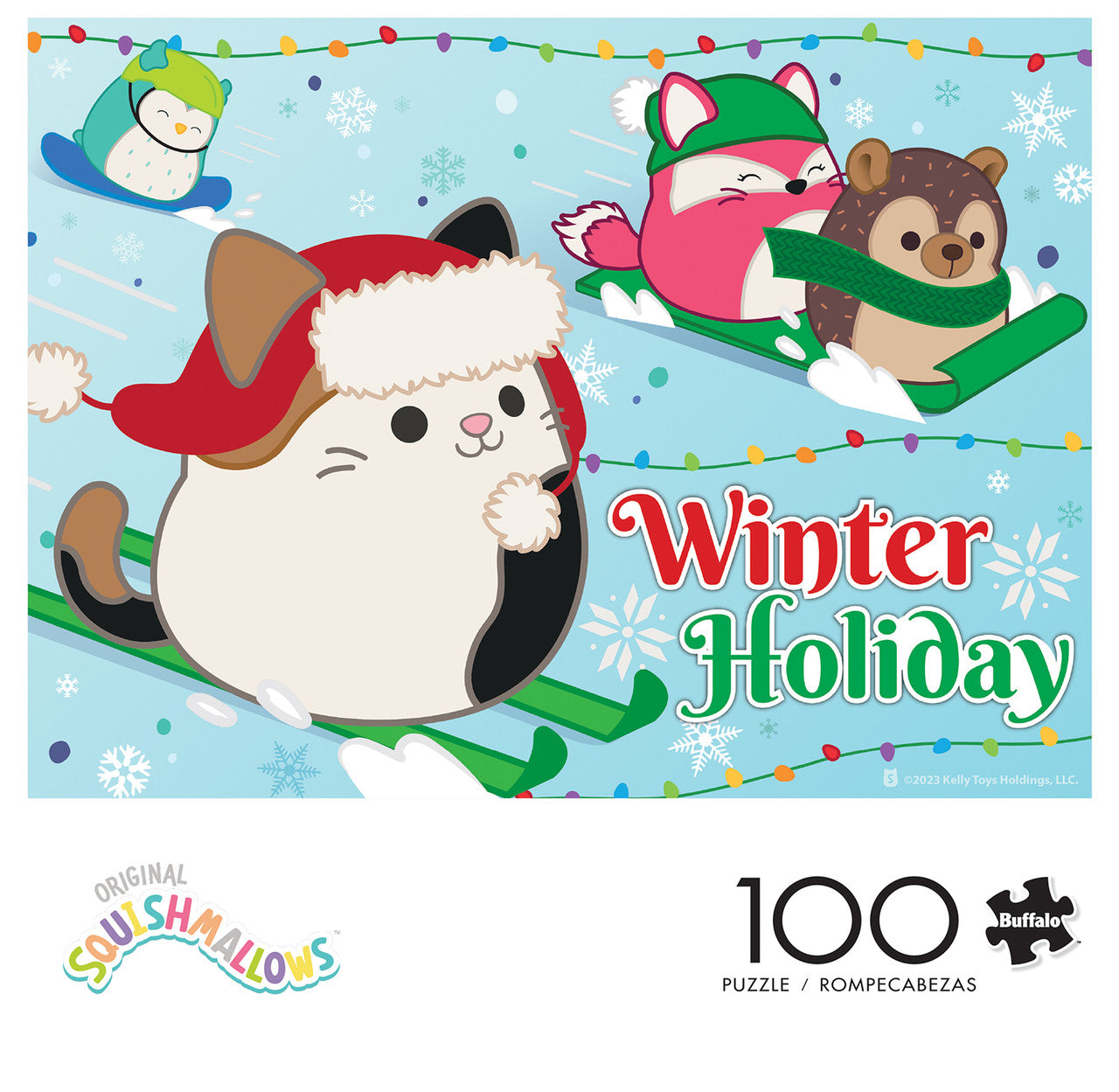 buffalo-games-squishmallow-winter-holiday-100-teile-puzzle-schnee image 3