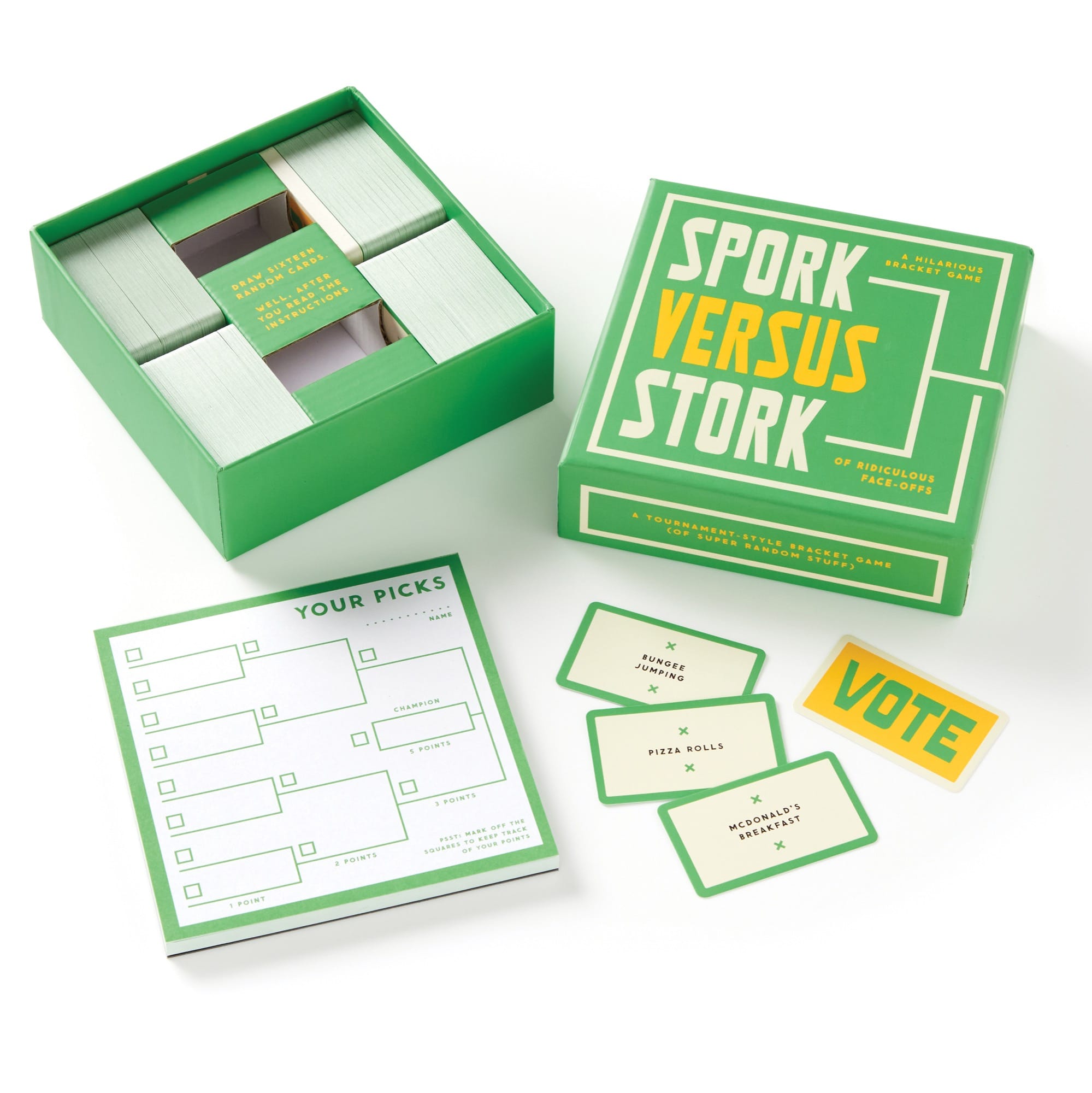 galison-spork-versus-stork-partyspiel-kartenspiel-ab-3-spieler image 4